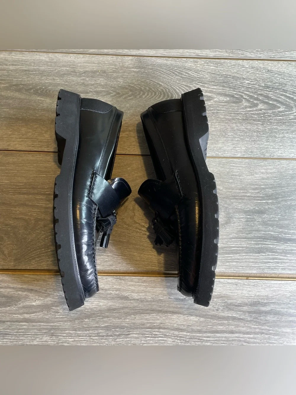 Cole Haan American Class Penny Loafers C36033 Black Size 11M